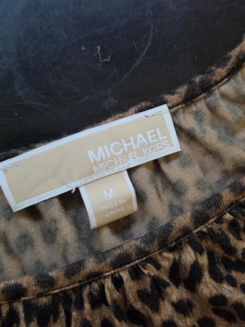 Y2K Leopard Print top Size M - Picture 5 of 5